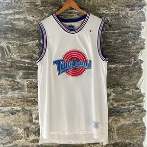 VINTAGE 1990s Champion NBA Space Jam TuneSquad #22 Bill Murray Jersey - Size XL